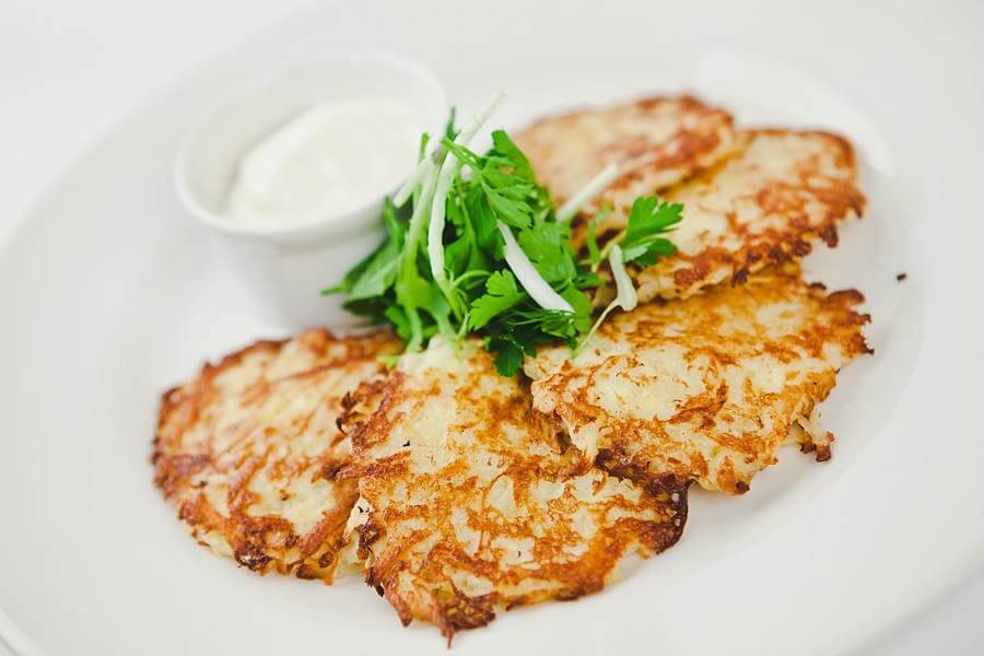 Драники с сыром