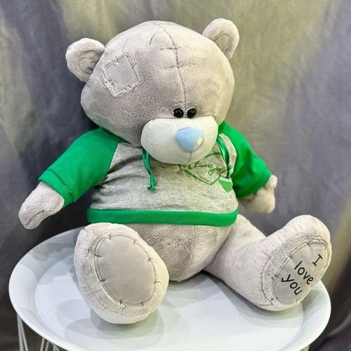 Мягкая игрушка Медведь в зеленой кофточке