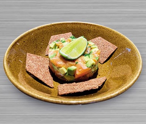 Тар-тар лосось