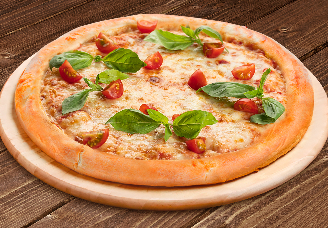 Пицца Маргарита де люкс 30 см на тонком тесте