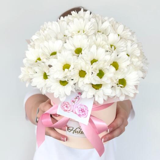 Композиция «Вальс» из хризантем