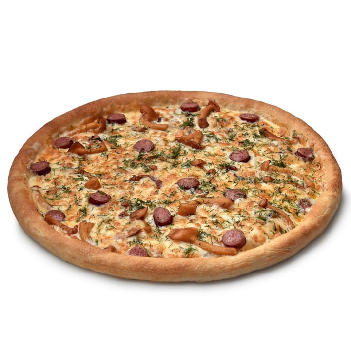 Колбаски и грибы