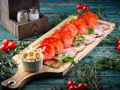 Мясная тарелка