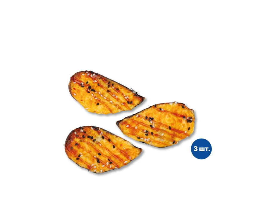 Запечённые спайси мидии