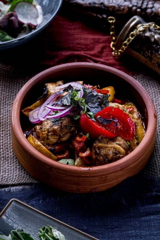 Д Оджахури со свининой