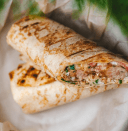 Купаты куриные в лаваше