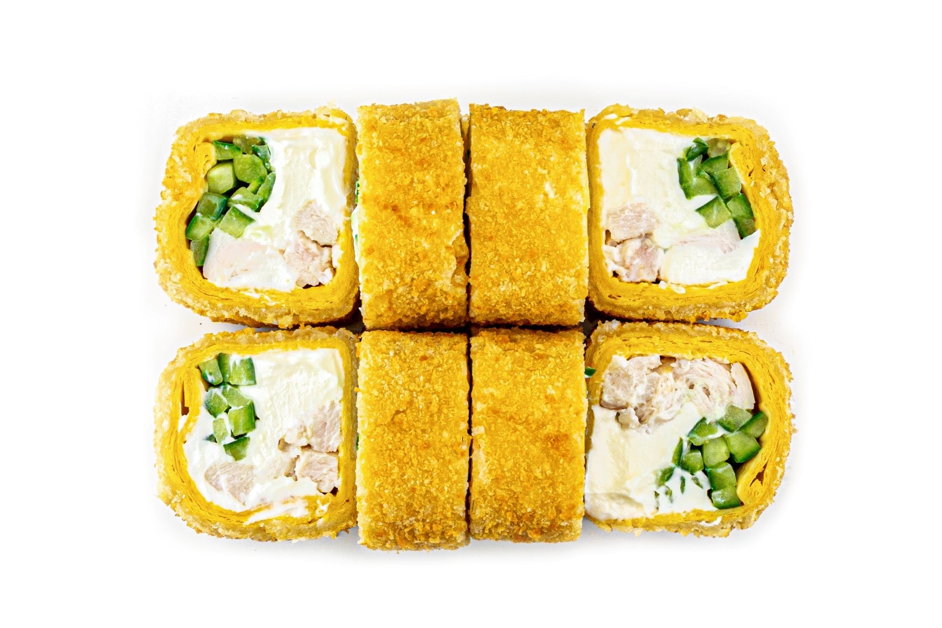 Тортилья темпура с курицей