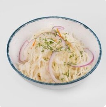 Капуста квашеная с луком
