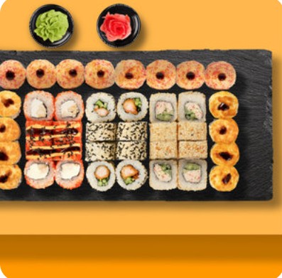 1 килограмм роллов