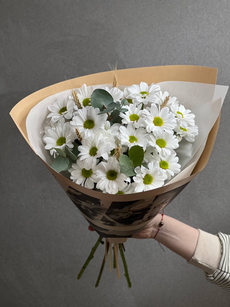 Микс букет ромашек