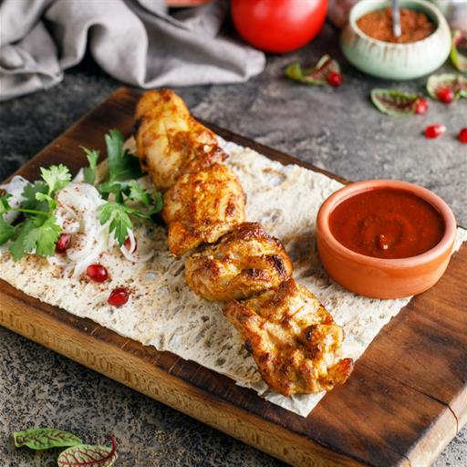 Шашлык из куриного бедра