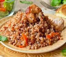 Гречка с курицей 300г