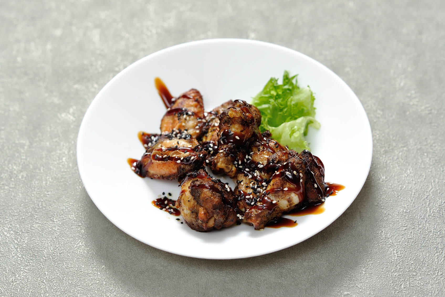 Куриные крылышки под соусом терияки