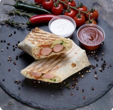 Хот-дог в лаваше