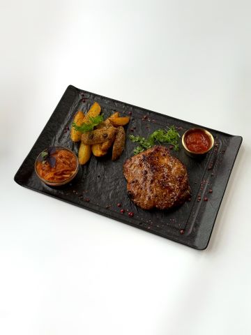 Стейк из свиной шеи