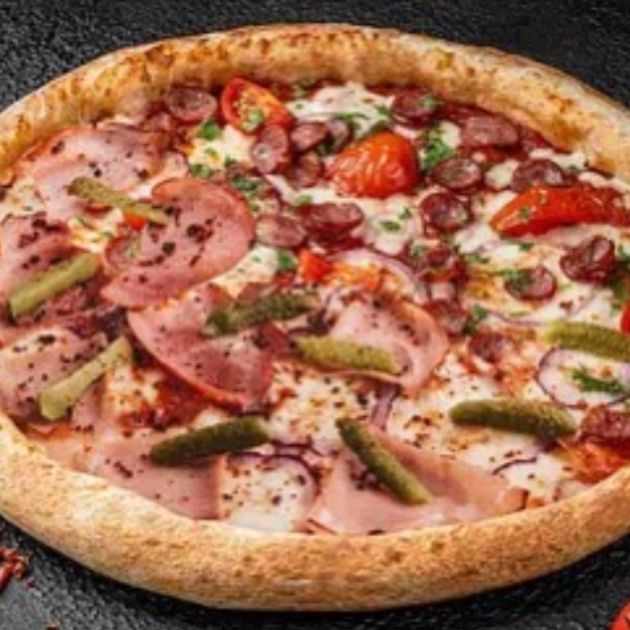 Пицца Мясные Половинки 30см