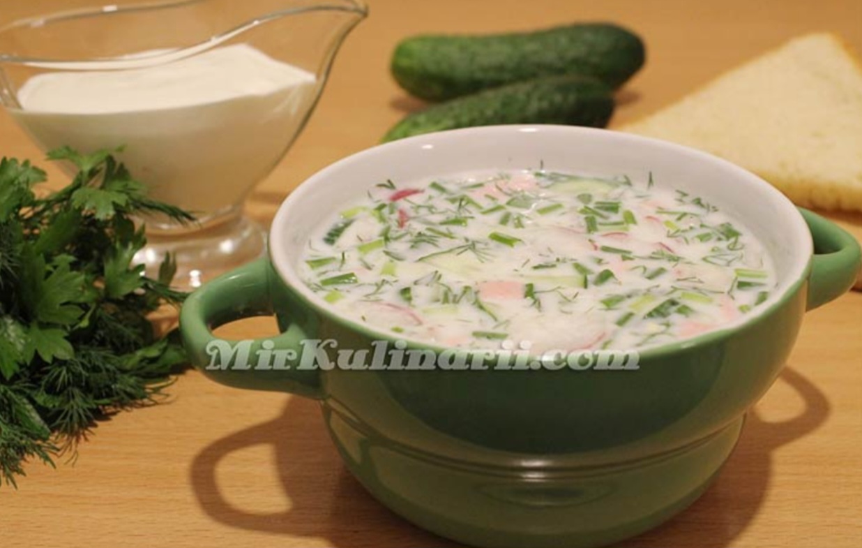 Окрошка на кефире, 300 г