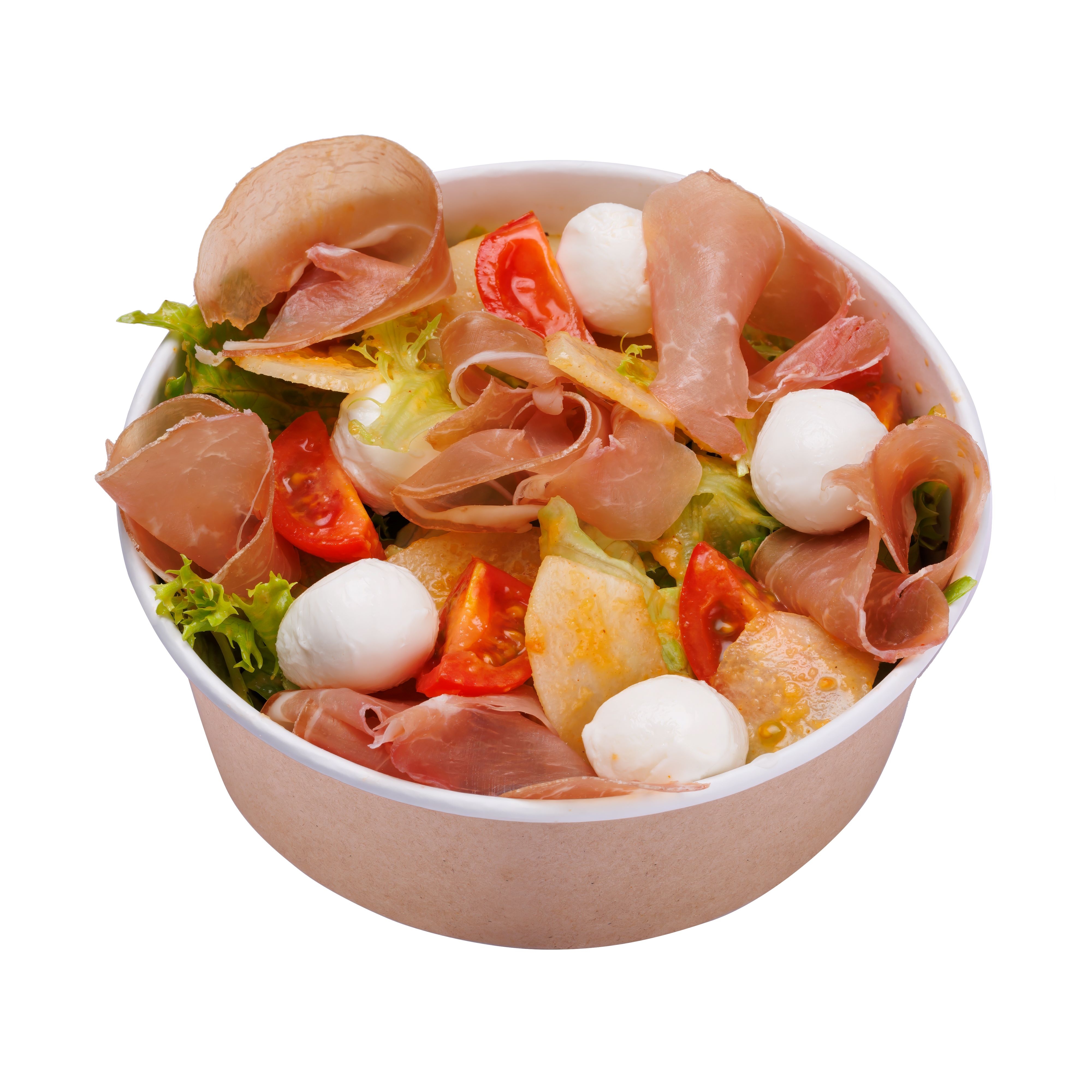Салат с окороком