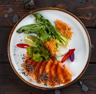 Стейк из лосося