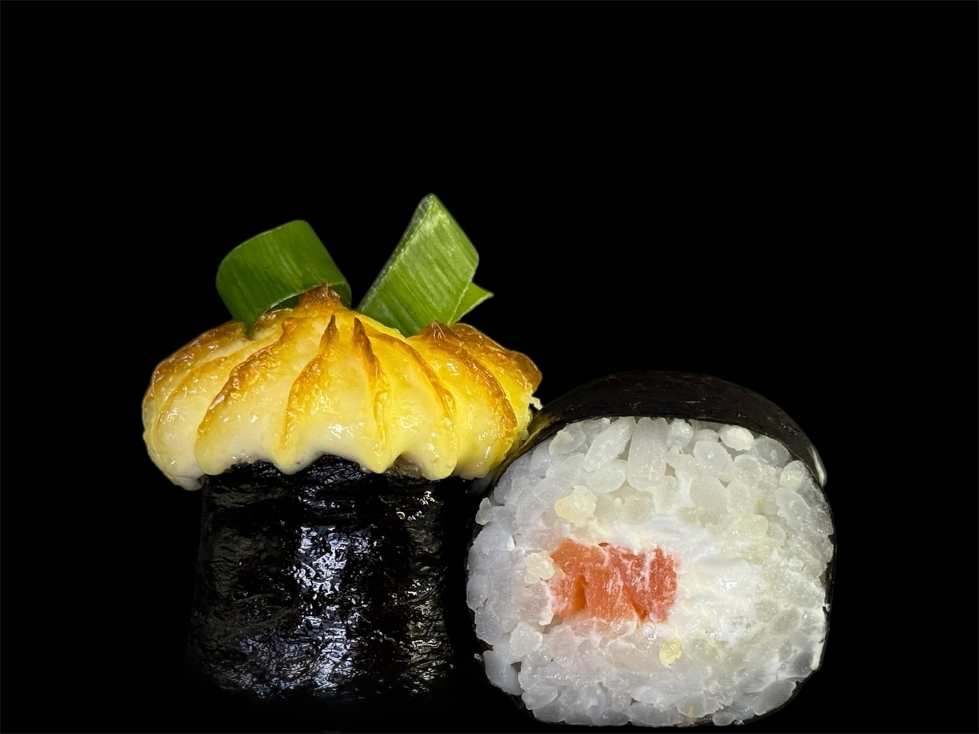 Запеченный с лососем х/к