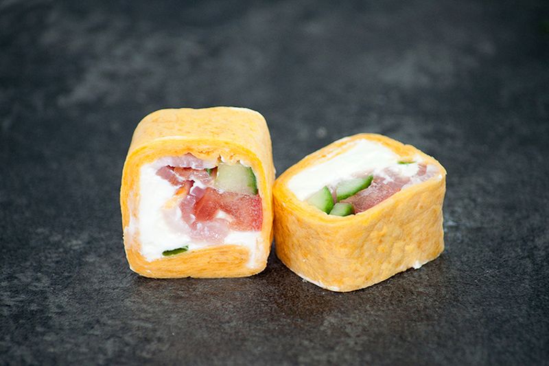 Тортилья с беконом