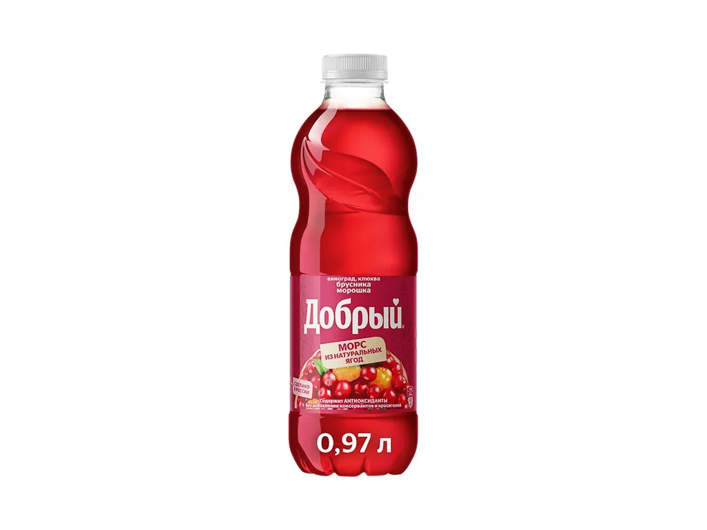 Морс Добрый Виноград-брусника