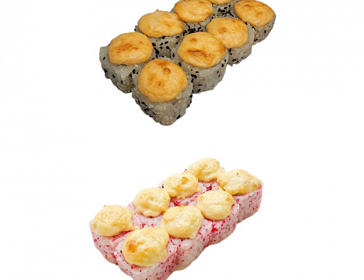 Сырная Креветка + Крабс Спайси