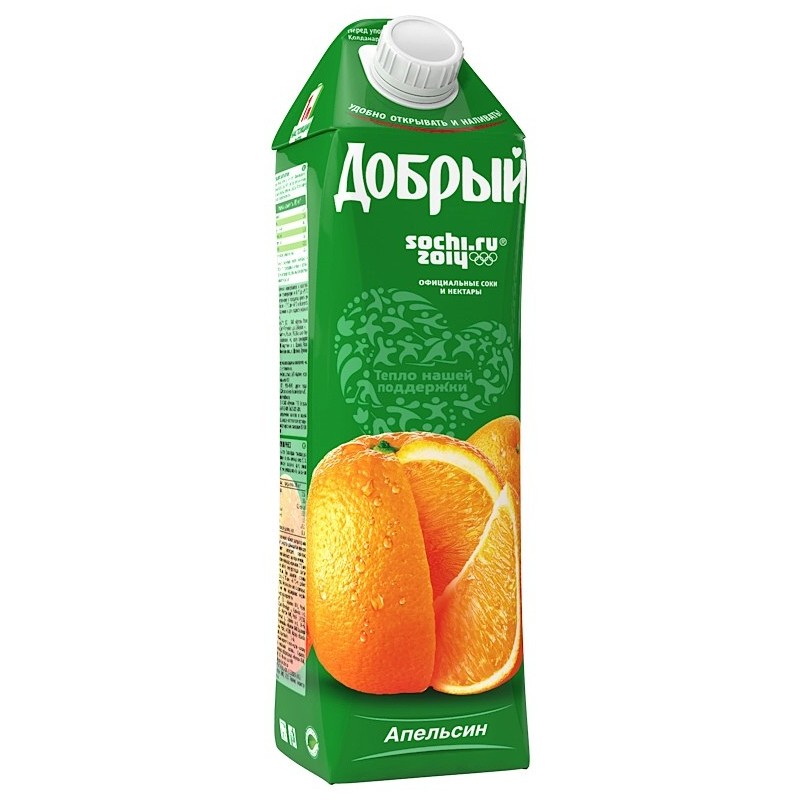 Сок добрый 1л