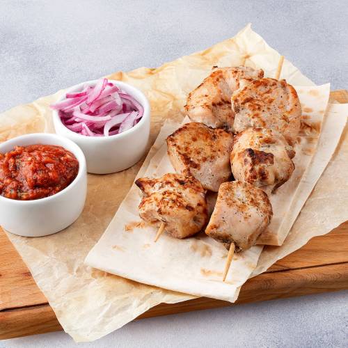 Шашлык из грудки цыплёнка