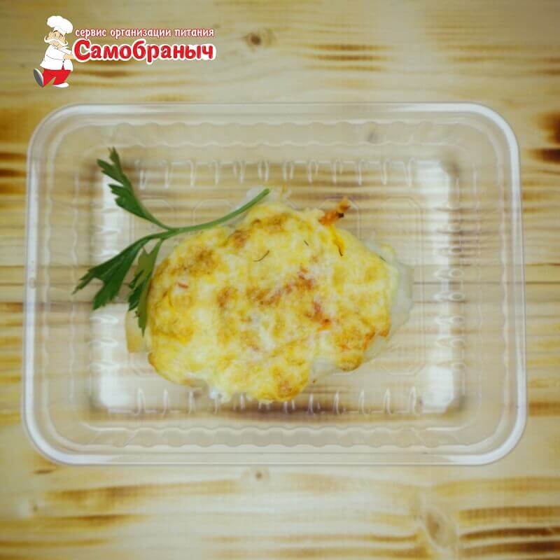 Филе куриное с сыром и кабачками 120 гр.