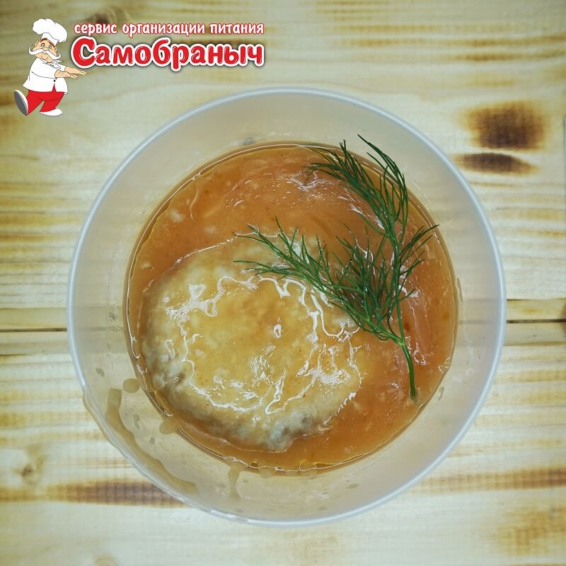 Бифштекс рубленый в соусе 50гр.