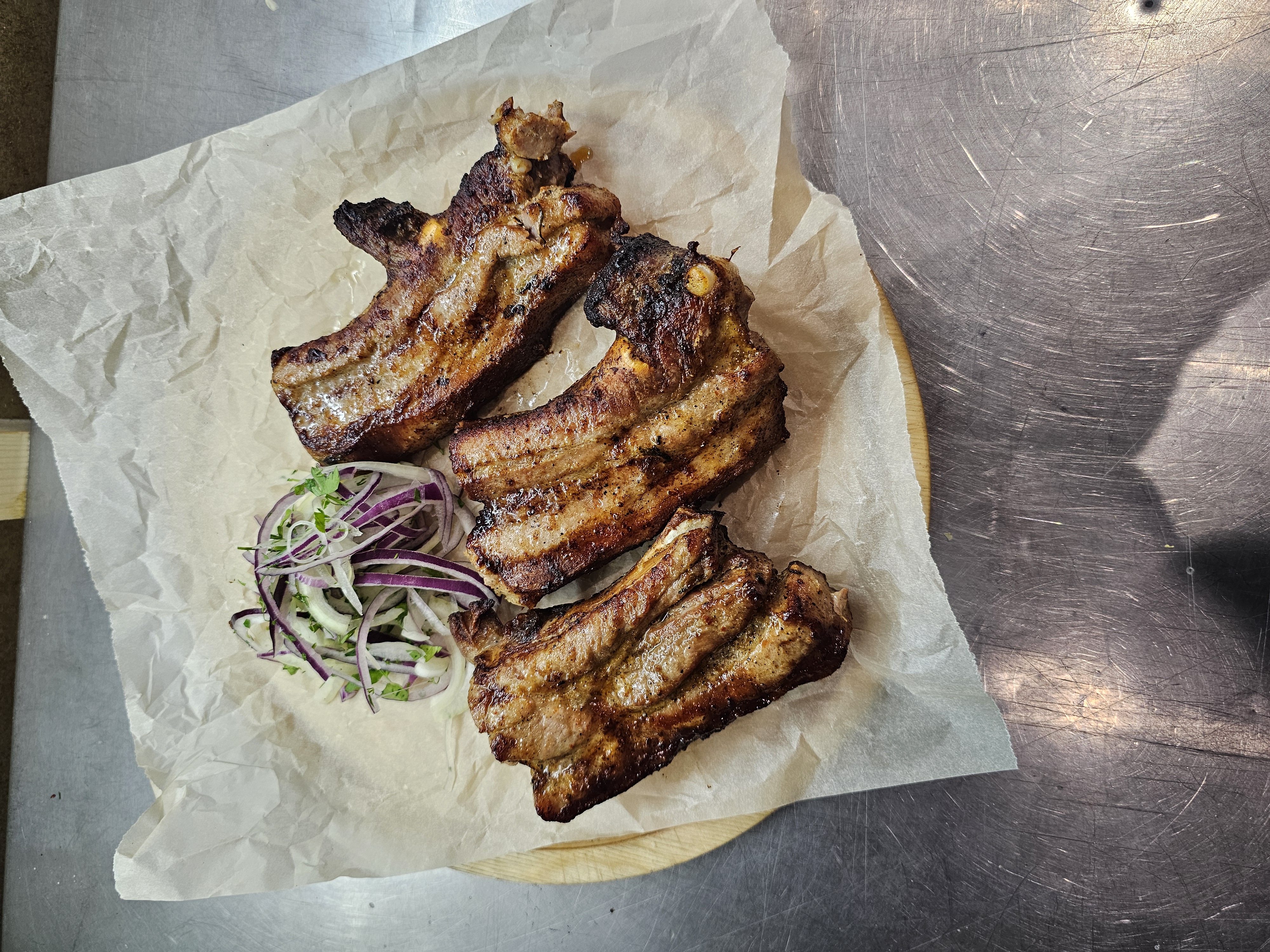 Шашлык из Свиных Ребрышек