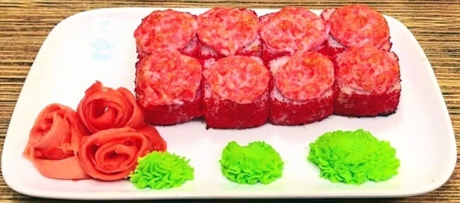 Ролл "Тобико чиз"
