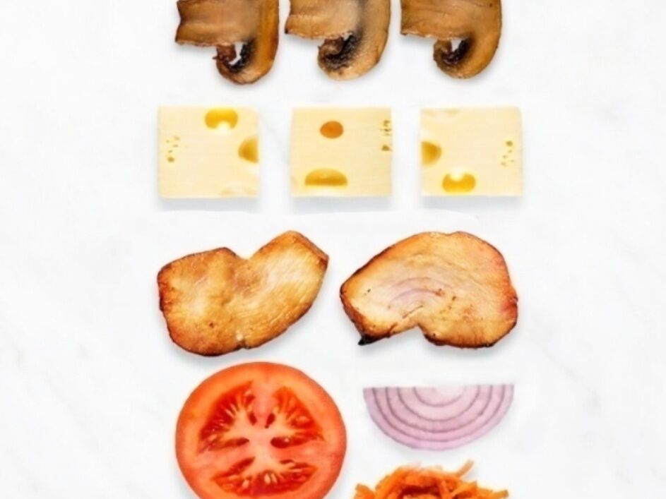 Сырная с грибами