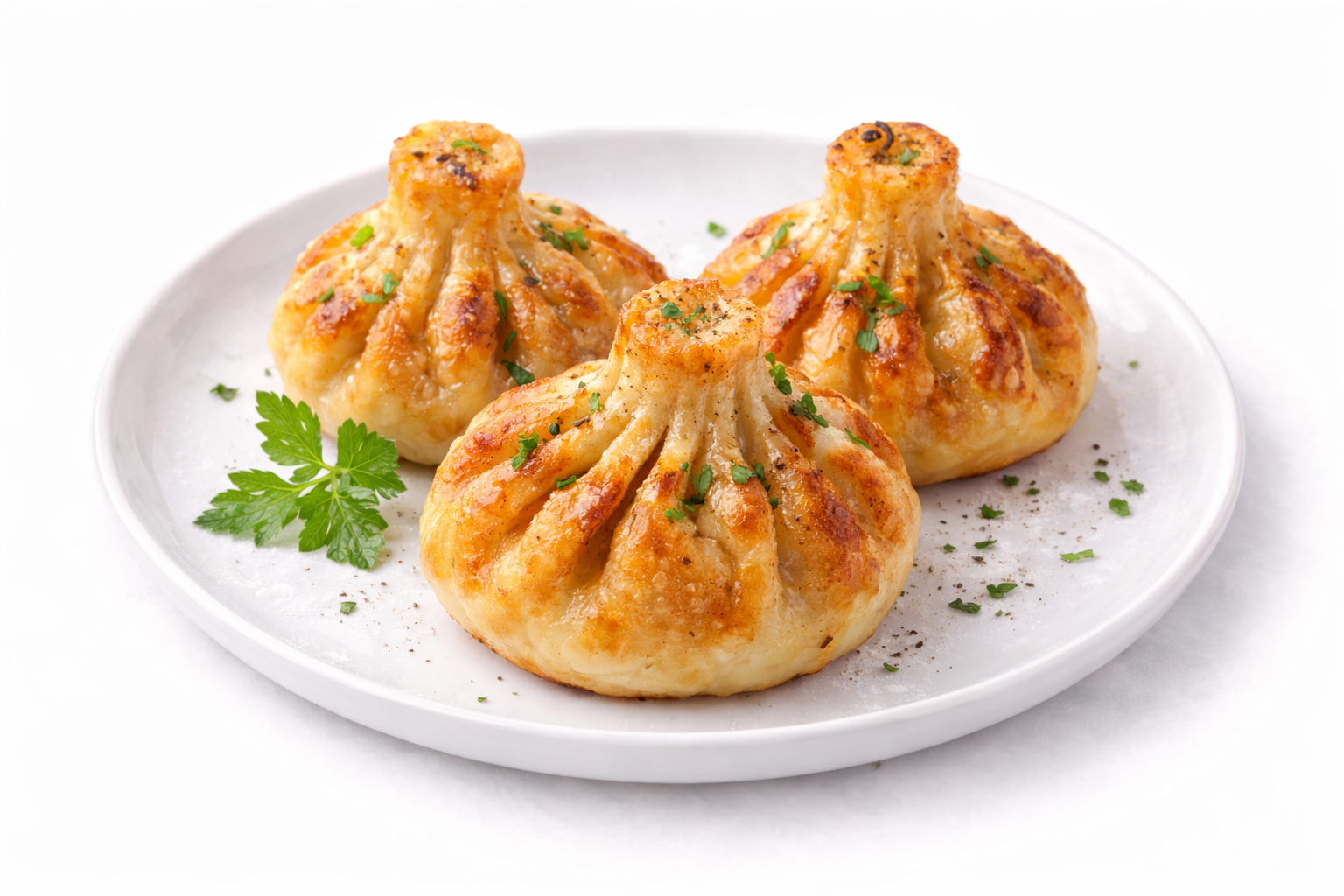 Хинкали жареные с сыром