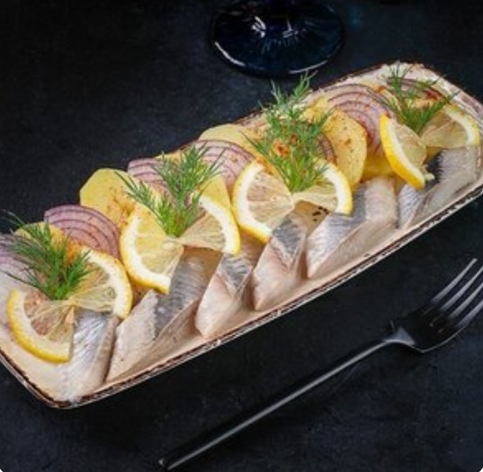 Селедочка с картофелем