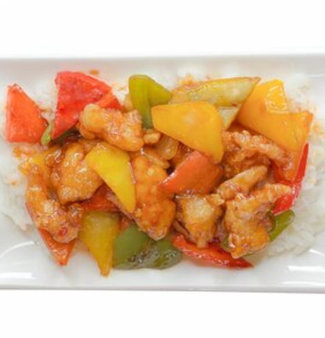 Цыпленок в кисло-сладком соусе