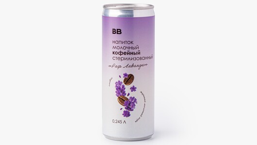 Напиток молочный кофейный стерилизованный "РАФ ЛАВАНДА", кафе