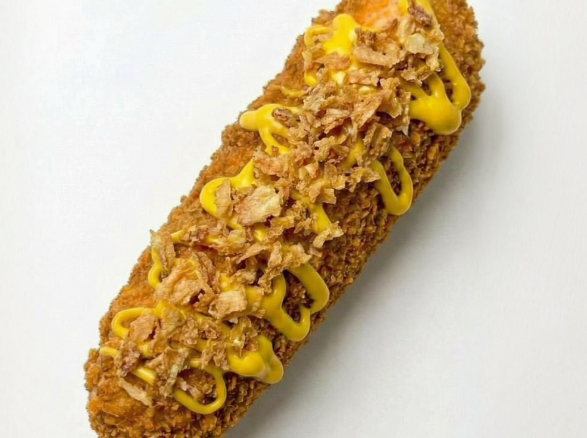 Корн-дог с сыром моцарелла