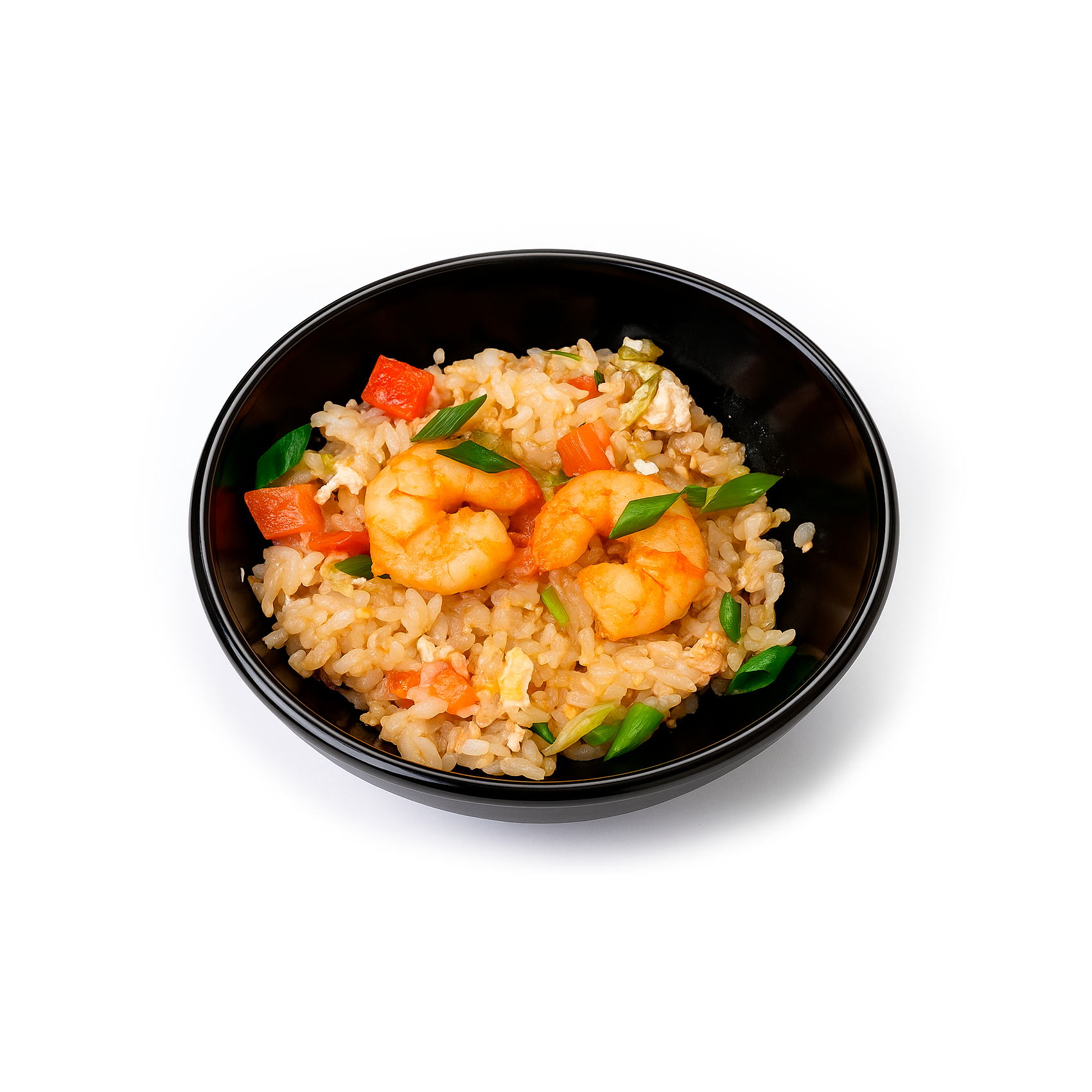 Тяхан с креветкой