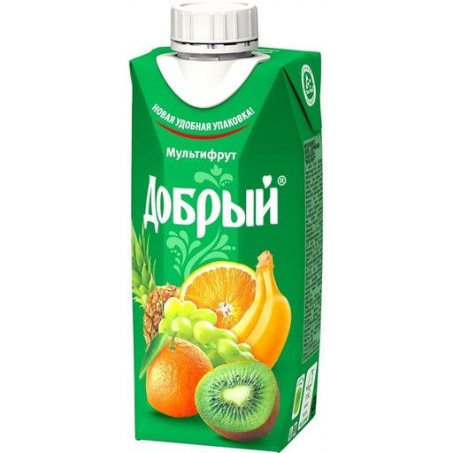 Сок апельсин "добрый" 1л
