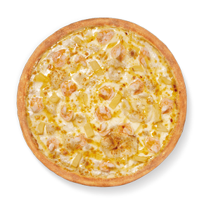 Пицца Ямайка с креветками (40 см)