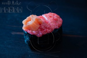 Гункан Запеченный с лососем
