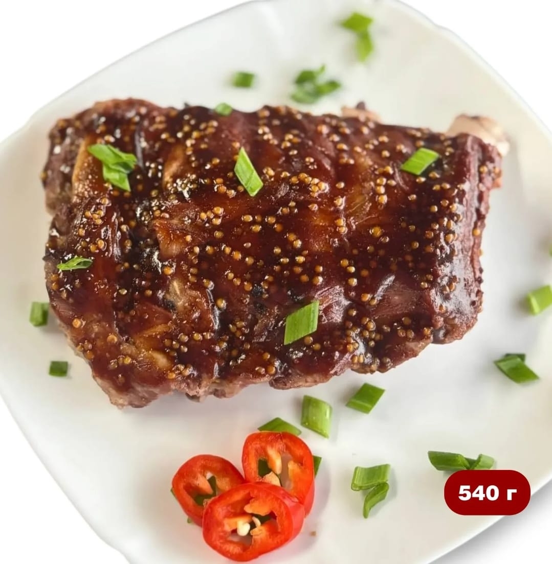 Томленые ребрышки BBQ