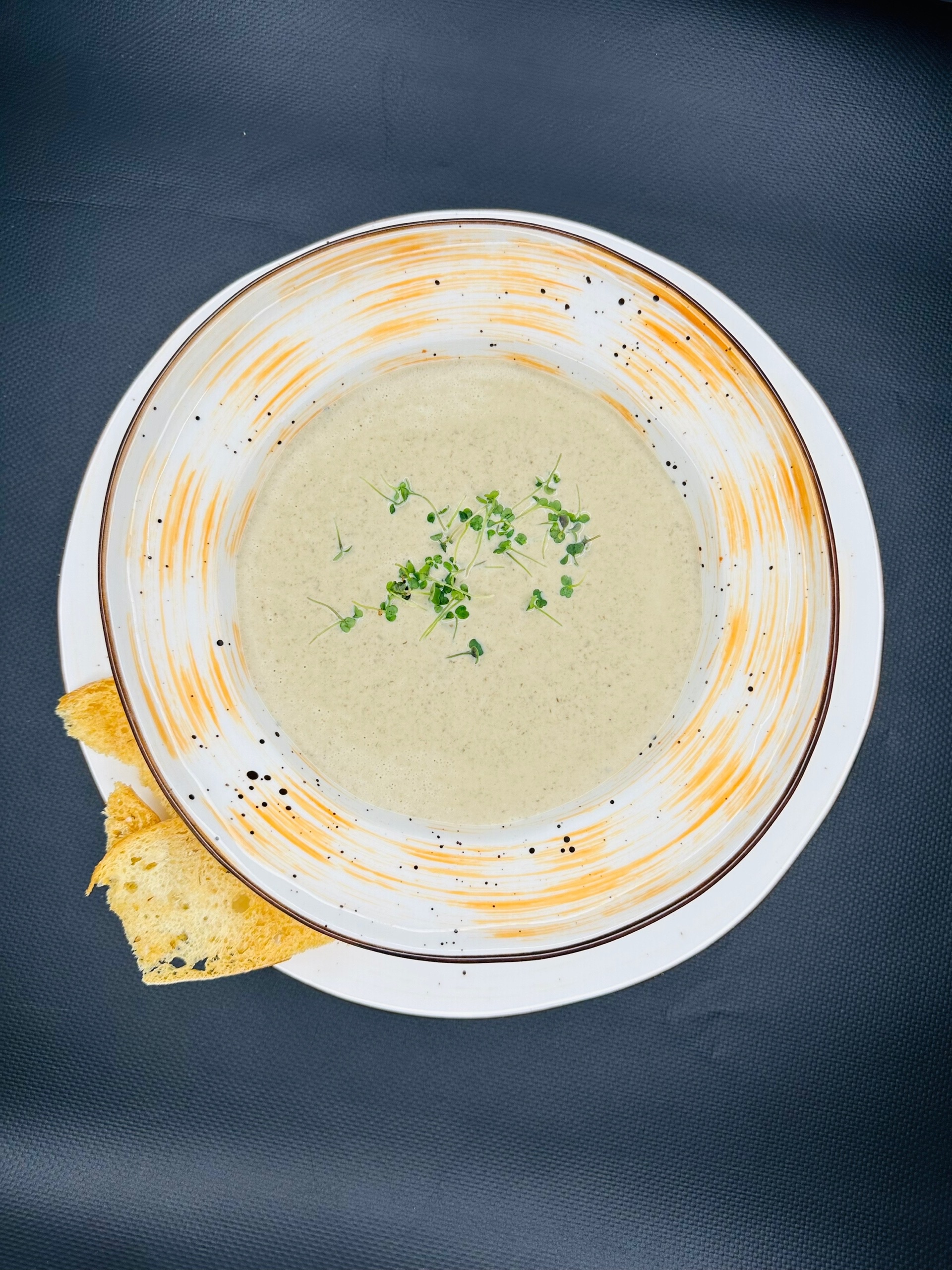 Грибной крем суп