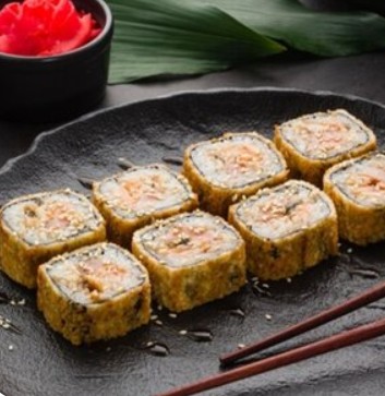 Ролл Кавасаки темпура