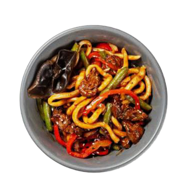 Удон с говядиной