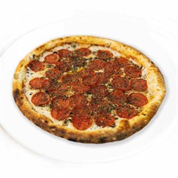 Пицца Салями 25 см на тонком тесте