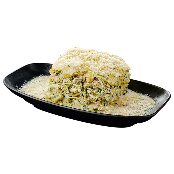 Лазанья с куриным филе