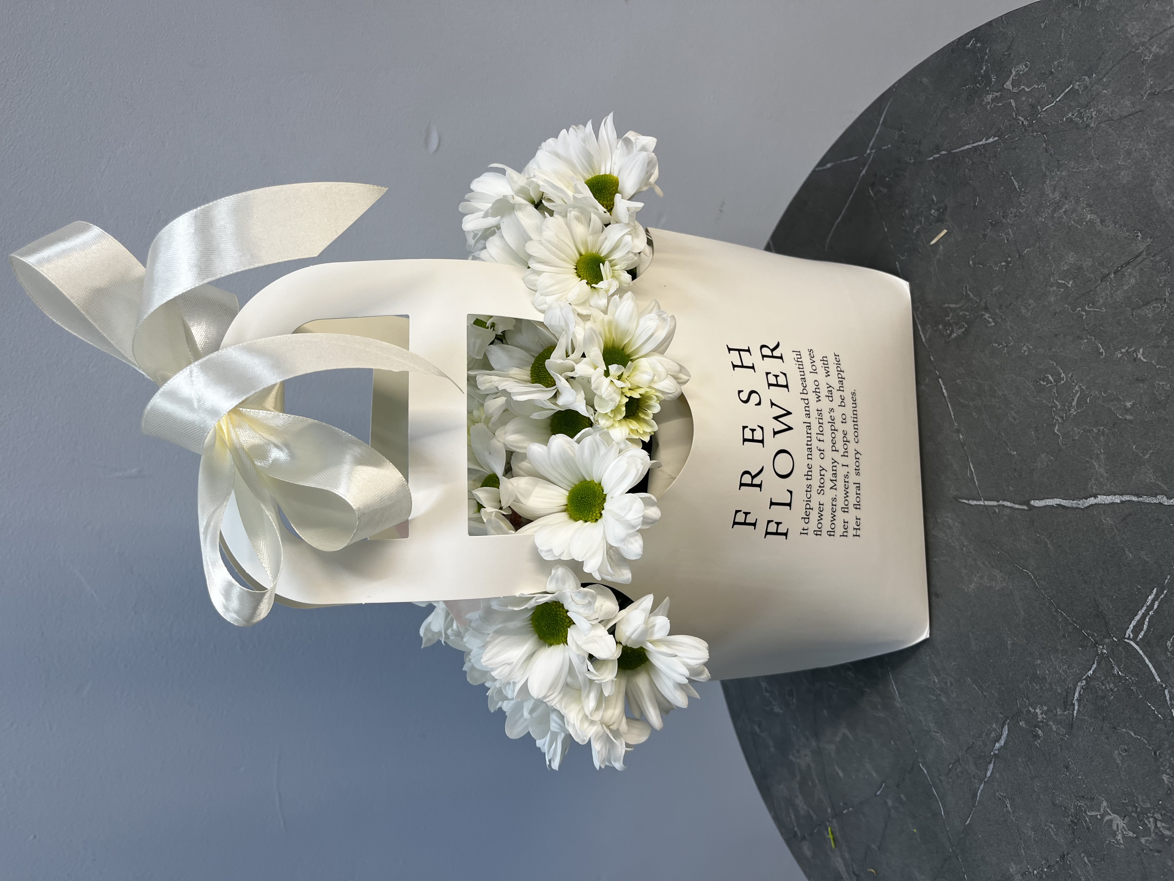 Сумочка с ромашками